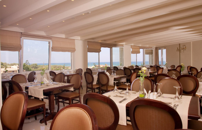 Ресторан отеля Gouves Sea & Mare Hotel 4* (Гувес Си Маре Отель 4*) Фото отеля Gouves Sea & Mare Hotel 4* (Гувес Си Маре Отель 4*)