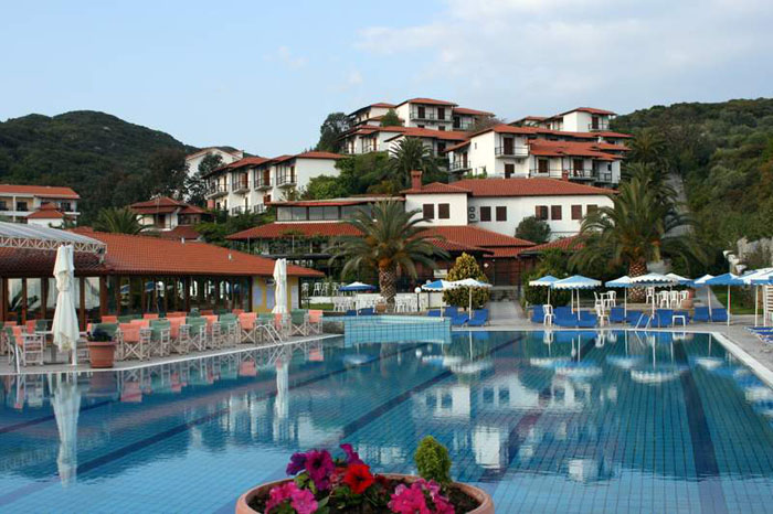Отель Aristoteles Holiday Resort & Spa 4* (Аристотель Холидей Ресорт энд Спа 4*) Фото отеля Aristoteles Holiday Resort & Spa 4* (Аристотель Холидей Ресорт энд Спа 4*)