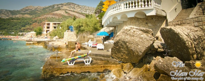 Пляж отеля Villa Mare Mar 4* (Вилла Маре Мар 4*) Фото отеля Villa Mare Mar 4* (Вилла Маре Мар 4*)