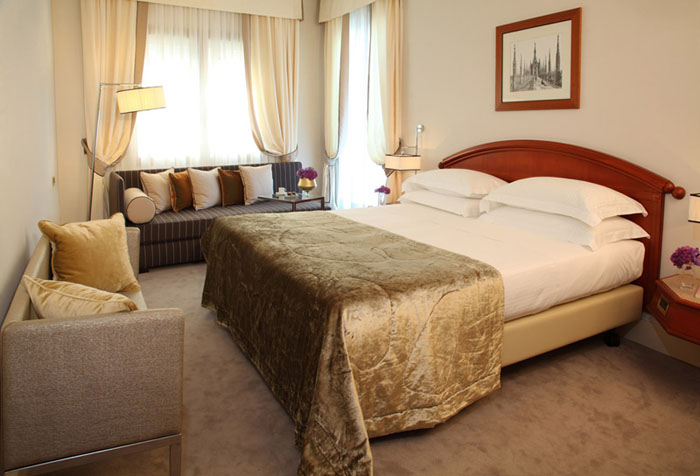 Номер Superior Room отеля Starhotels Rosa Grand 4* (Старотель Роза Гранд 4*) Фото отеля Starhotels Rosa Grand 4* (Старотель Роза Гранд 4*)