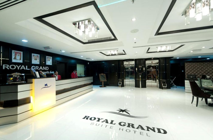Лобби отеля Royal Grand Suite Hotel 4* (Роял Гранд Сьют Отель 4*) Фото отеля Royal Grand Suite Hotel 4* (Роял Гранд Сьют Отель 4*)