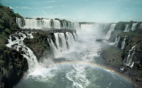 Водопады Игуасу (Аргентина и Бразилия) - одно из новых чудес света