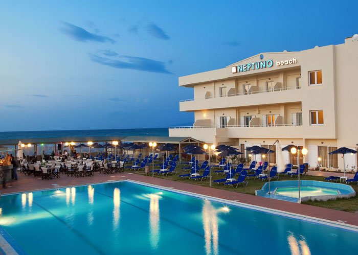 Отель Neptuno Beach Resort 4* (Нептуно Бич Резорт 4*) – Амудара, Крит, Греция