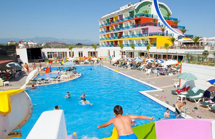 Blue Paradise Hotel Side 4* (Блю Парадайз Отель Сиде 4*) – Эвренсеки, Сиде, Турция