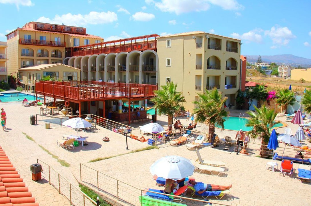 Отель Agelia Beach Hotel 4* (Агелия Бич Отель 4*), Ретимно, Крит, Греция