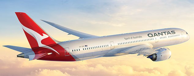 Boeing 787-9 Dreamliner авиакомпании Qantas